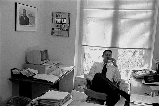 Young Barack Obama