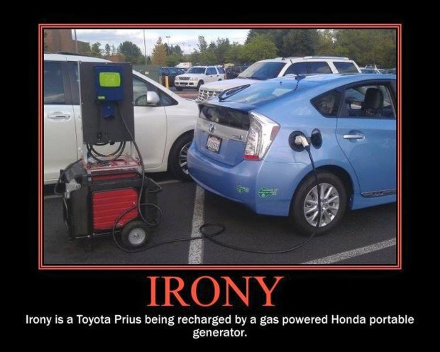 Prius irony