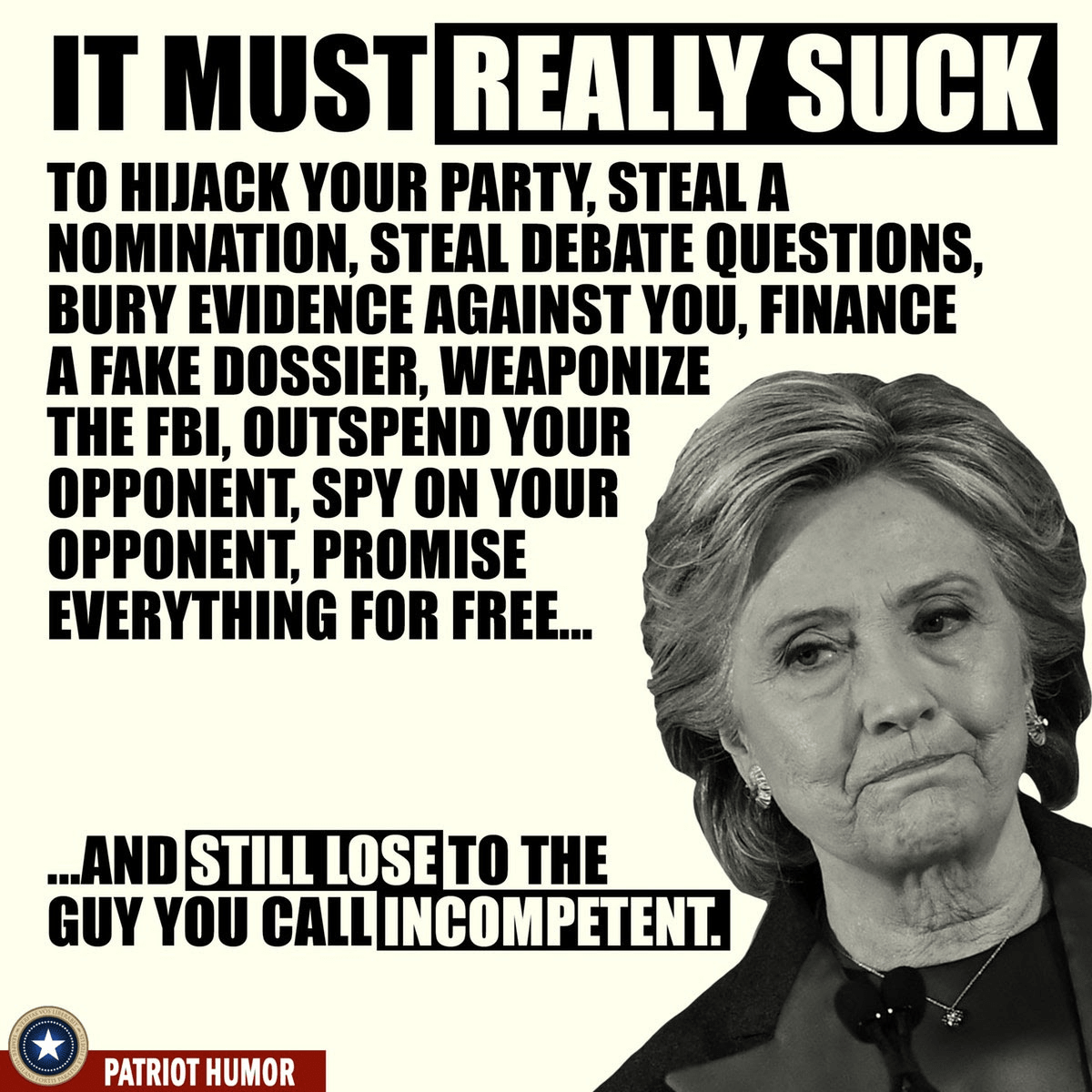 Loser Hillary