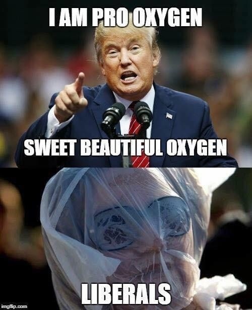 Trump for oxygen