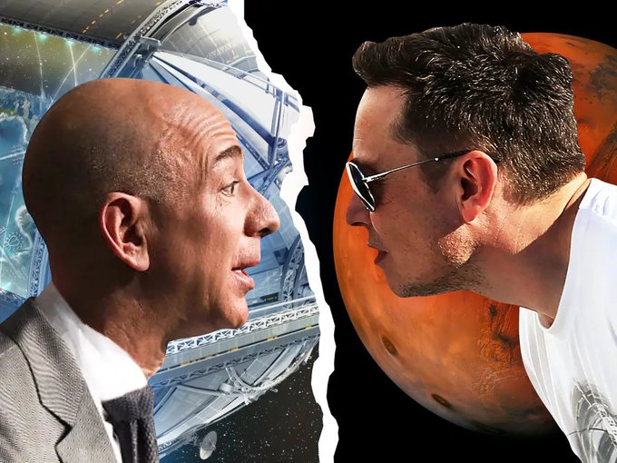 Bezos and Musk