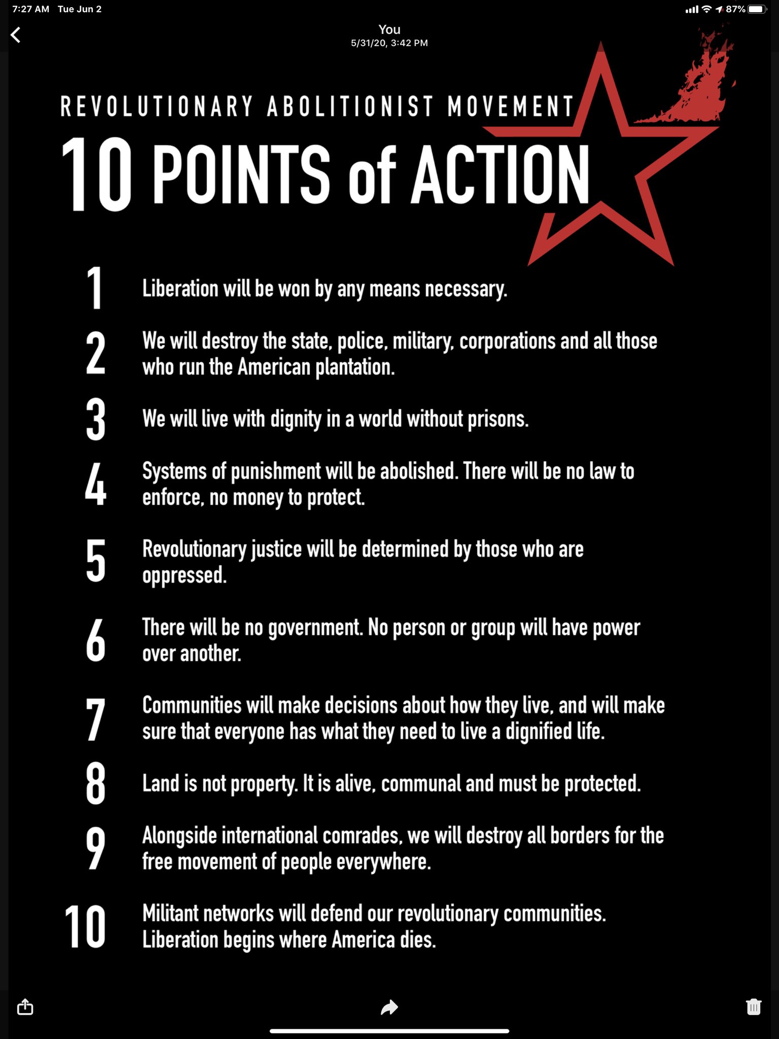 AntiFa 10 points