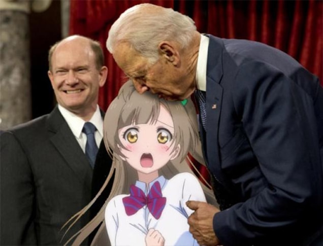 Creepy Joe with anime