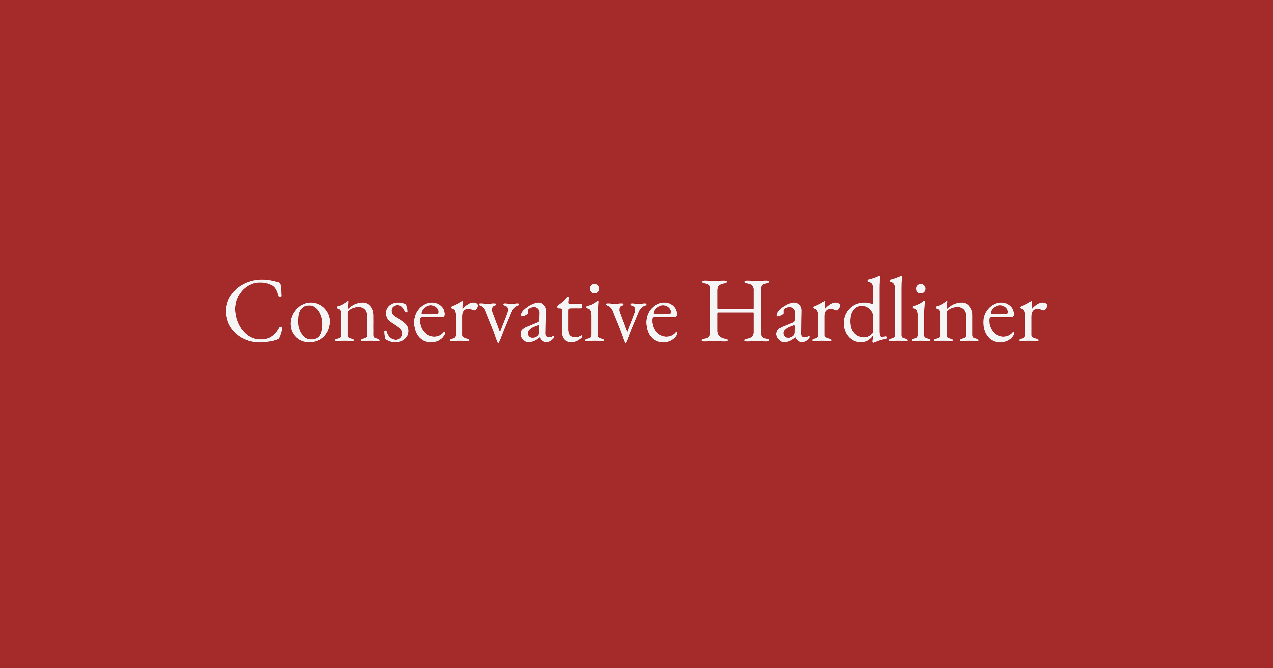 conservativehardliner.com