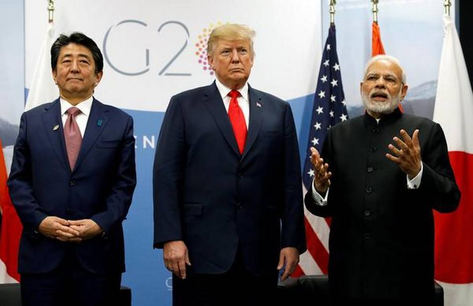 Trump, Abe, and Modi