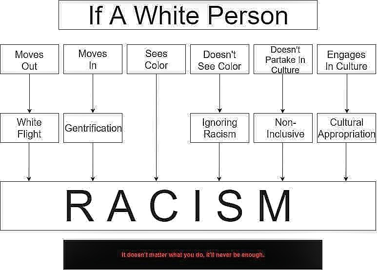 fake racism