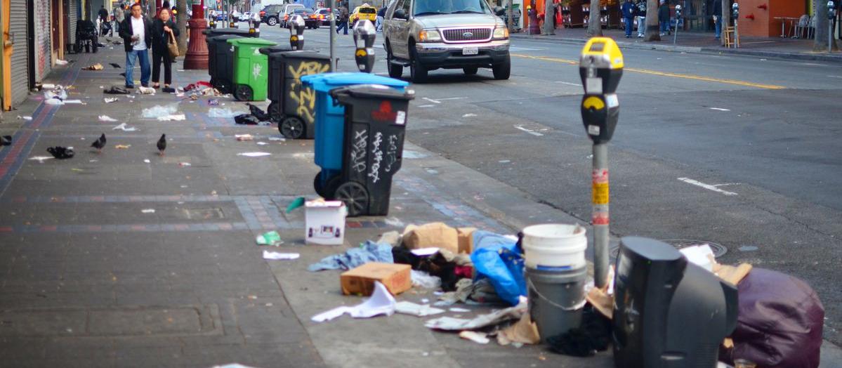 San Francisco sidewalk