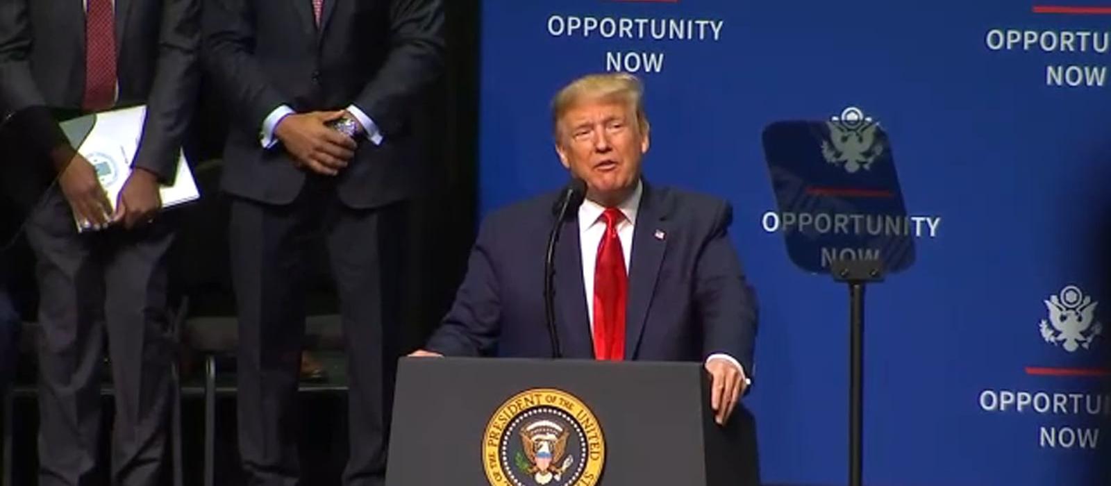 President Trump at Opportunity Now Summit