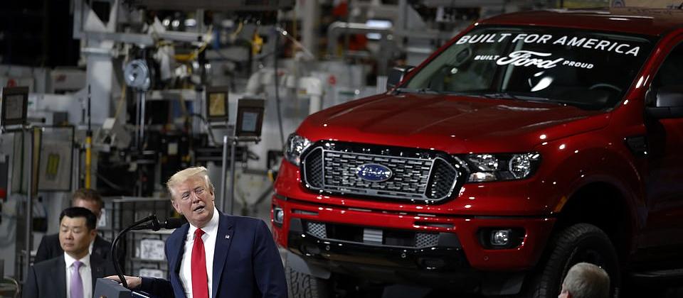 President Trump at Ford