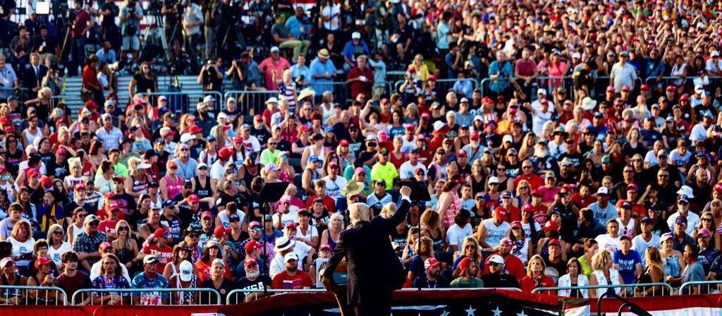 President Trump in Wellington, OH