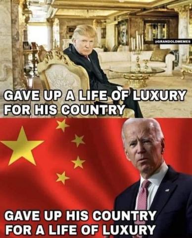 Trump vs China Joe