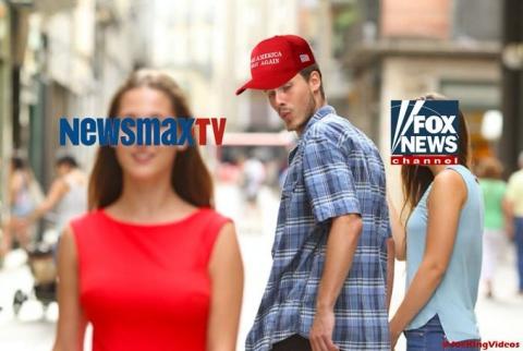 MAGA NewsmaxTV and Fox News