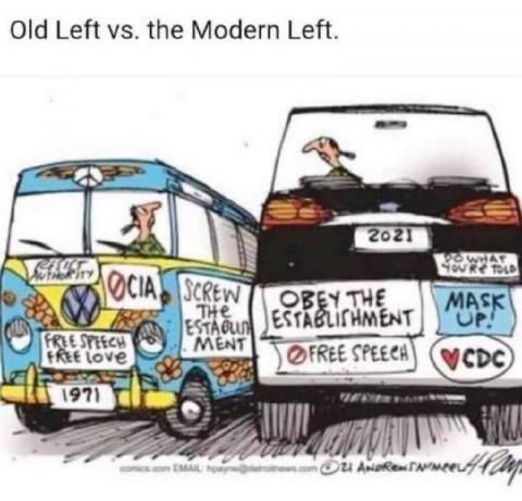 Old left vs modern left