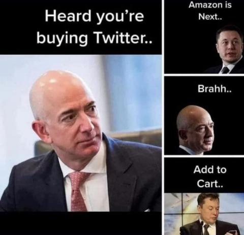 Bezos and Musk