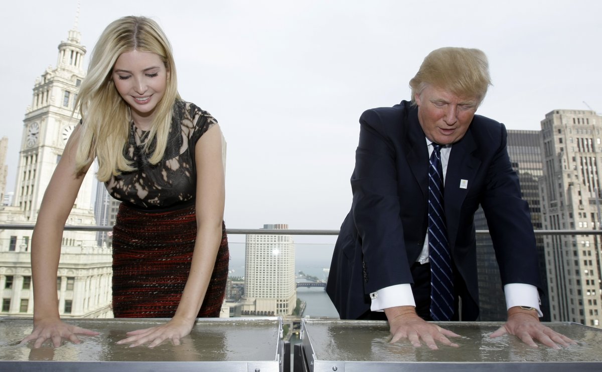 Ivanka and Dad